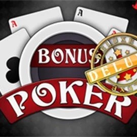 Official Table Games logo: Bonus Poker Deluxe - 3 Hands by RTG (Reel Time Gaming) at Slotrize Casino