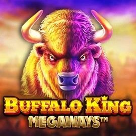 Buffalo King Megaways slot logo by Pragmatic Play at Slotrize Casino