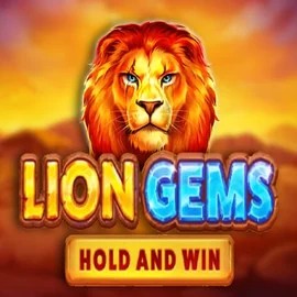 Lion Gems Hold and Win slot logo by Playson at Slotrize CasinoLion Gems Hold and Win