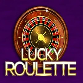 Lucky Roulette slot visual from Belatra Games available on slotrizee.it