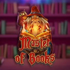 Official Slots logo: Master of Books by Swintt at Slotrize Casino