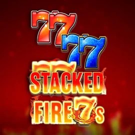 Stacked Fire 7s slot logo by Inspired Gaming at Slotrize Casino